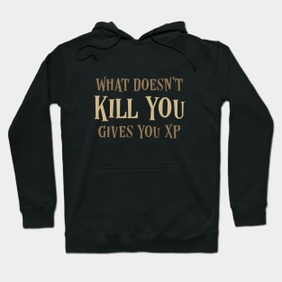 What Doesnt Kill You Gives You XP Gaming Hoodie